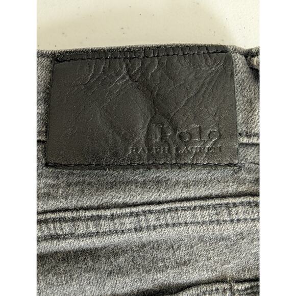 Polo Ralph Lauren Prospect Jean Men 33x32* Stretch Dungarees Straight Stonewash - Picture 3 of 13